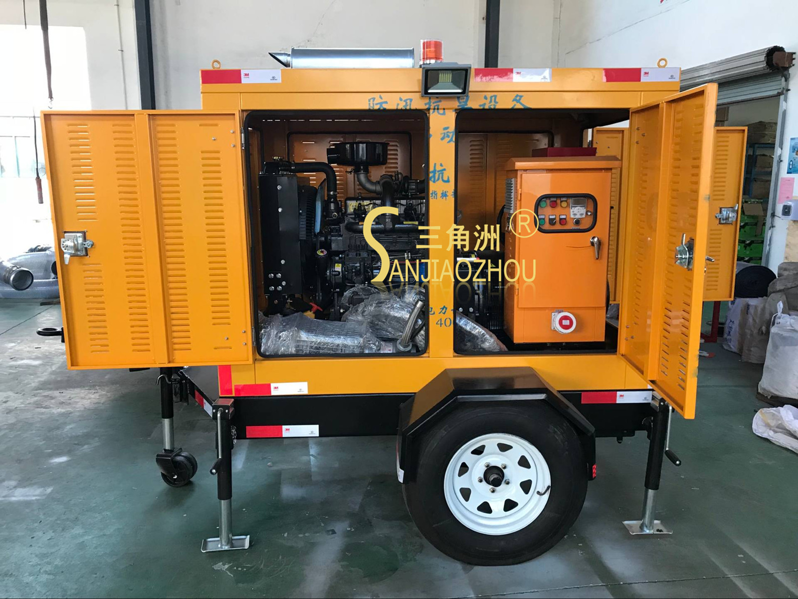 發(fā)電兩用排水泵車